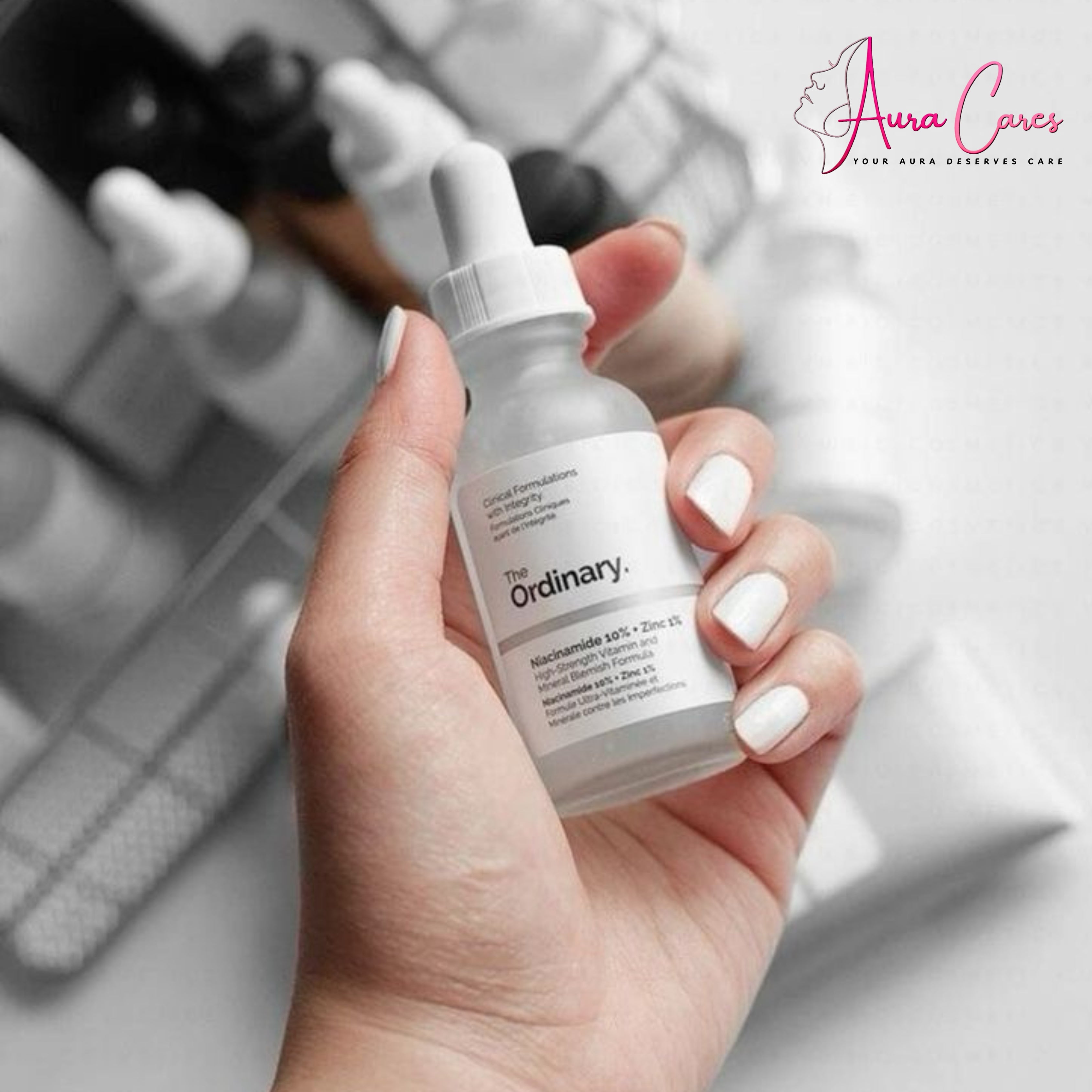 The Ordinary Niacinamide 10% + Zinc 1% Serum – Blemish Control & Pore Minimizer for Clear Skin