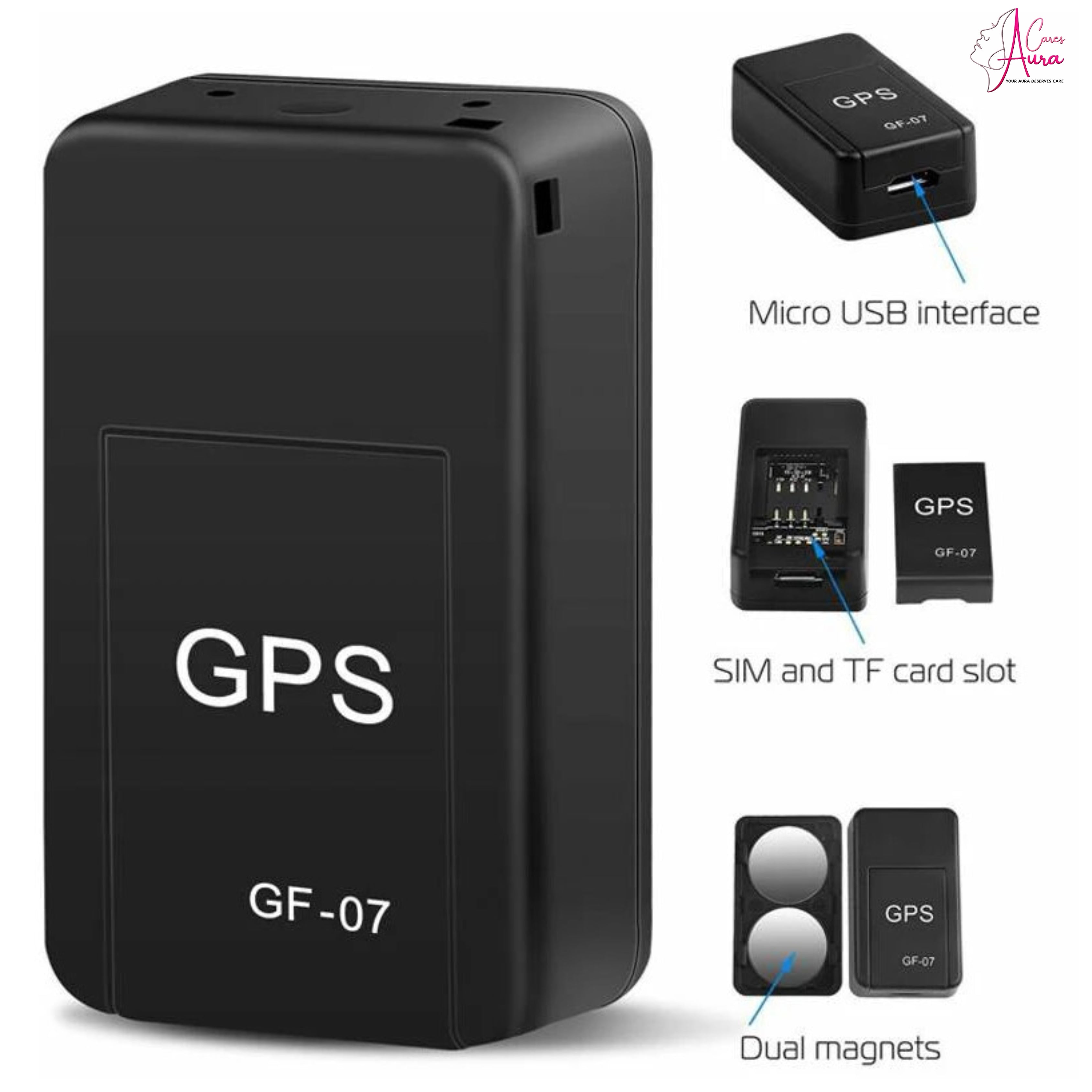 Mini GPS Tracker – Portable Real-Time Tracking with Waterproof Design