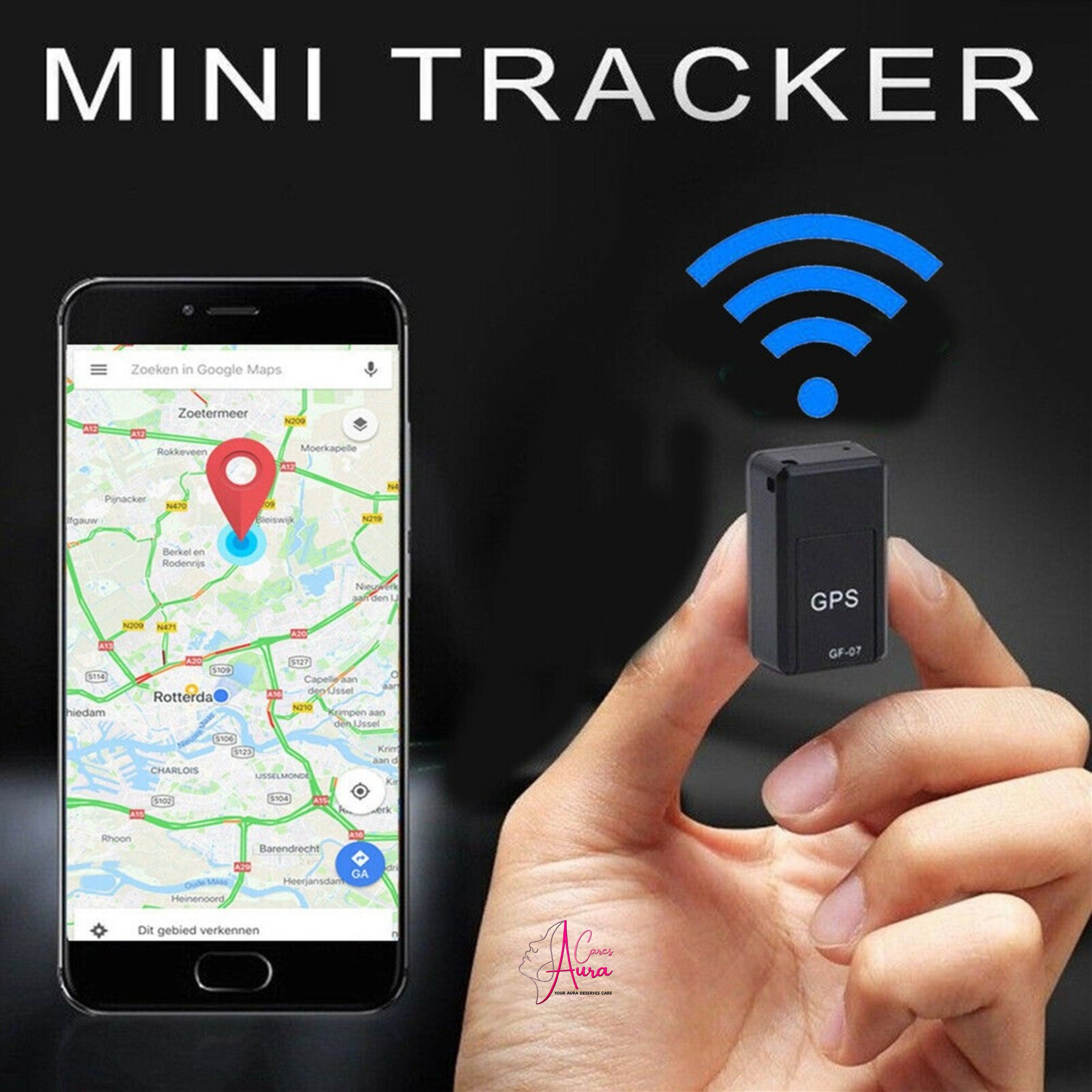 Mini GPS Tracker – Portable Real-Time Tracking with Waterproof Design