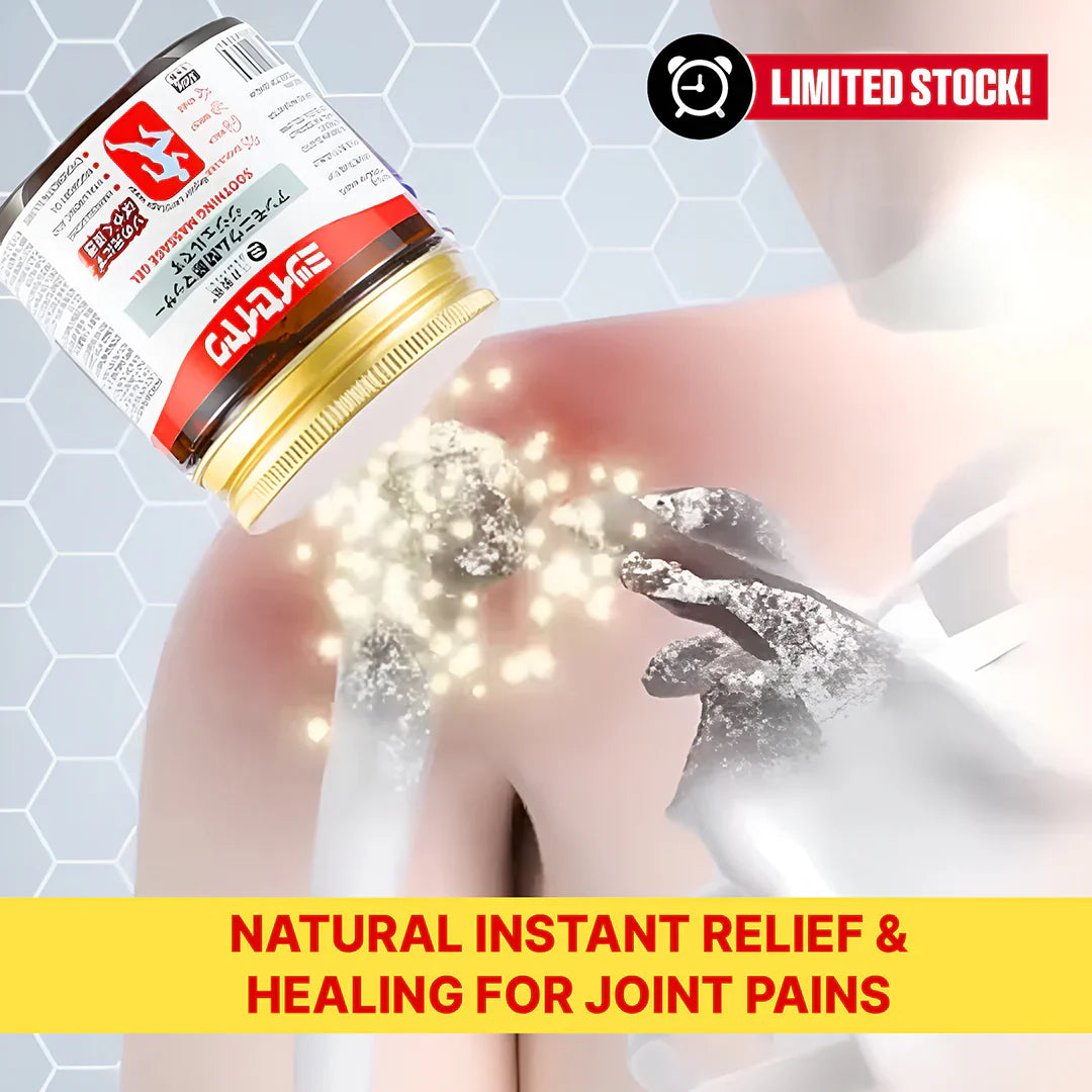 Instant Pain Relief Soothing Massage Gel – Fast Cooling & Warming Action