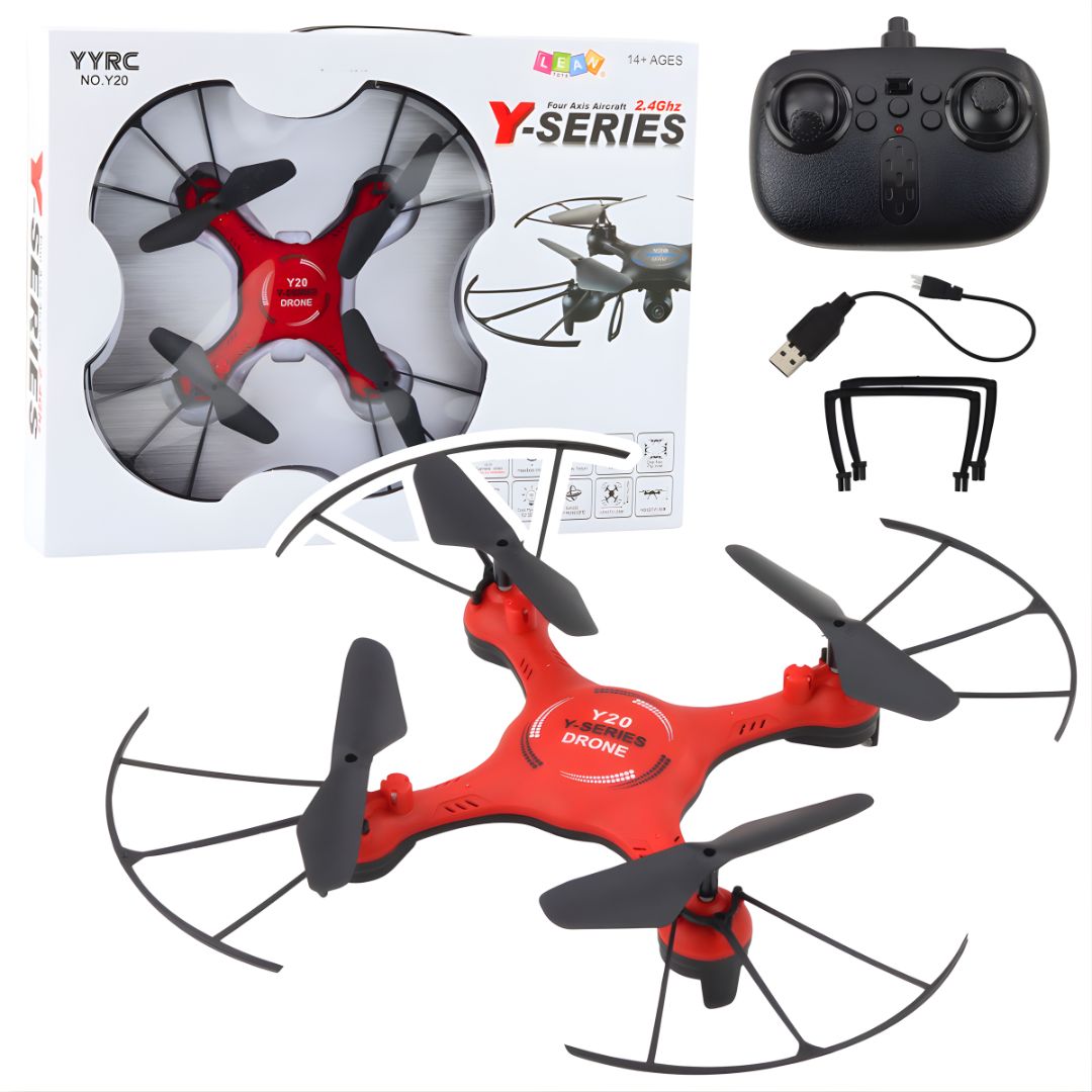 Y-Series Y20 Drone 2.4GHz – 4-Axis Remote Control Quadcopter Without Camera