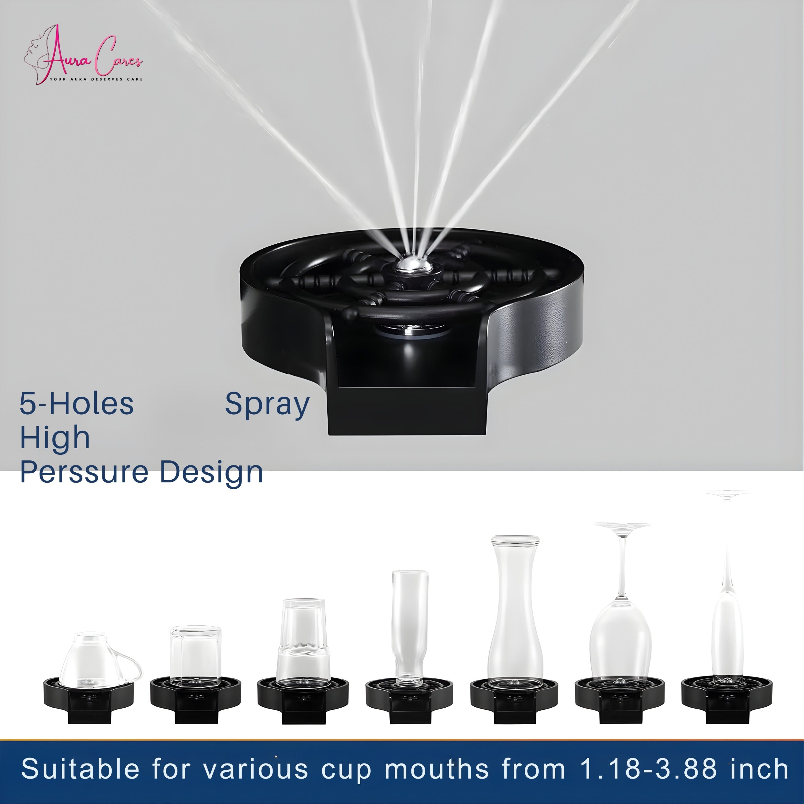 Sink Faucet Washer – Splash Guard & Easy Cleaning Kitchen Sink Attachment