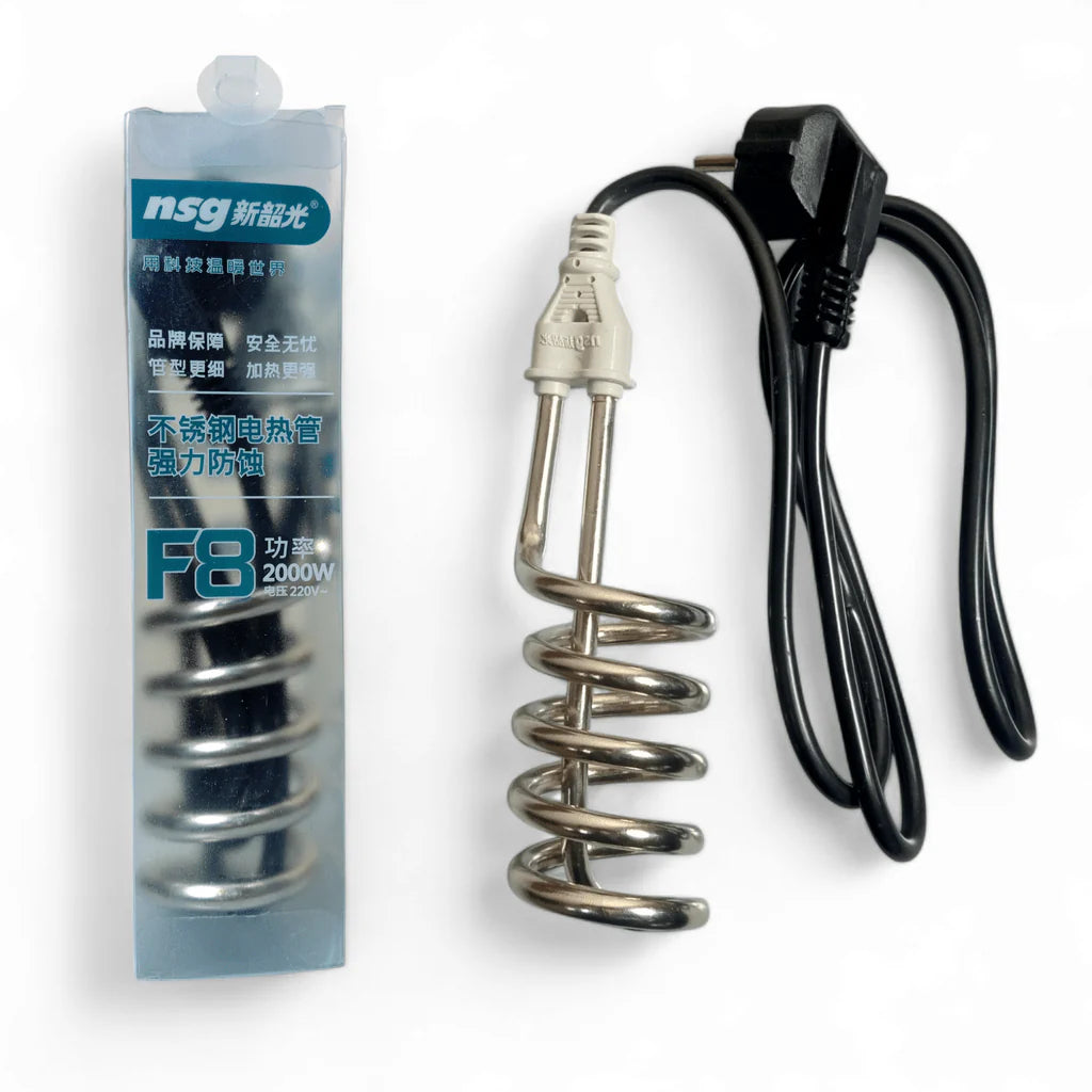 Instant Electric Water Heater Rod 2000W – Portable Immersion Heater for Quick Hot Water