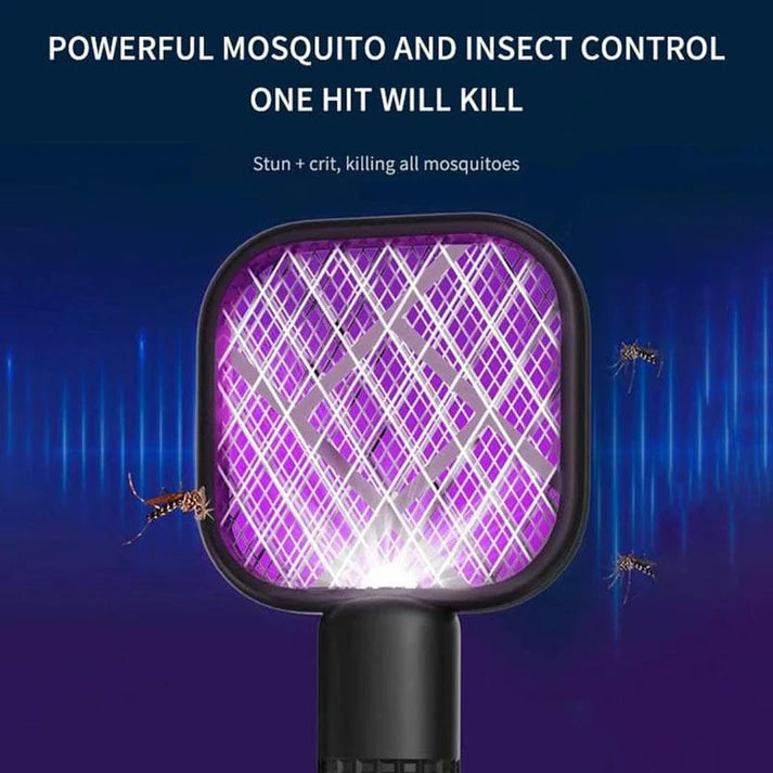 USB Rechargeable Mini Electric Mosquito Racket