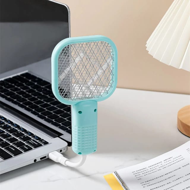 USB Rechargeable Mini Electric Mosquito Racket